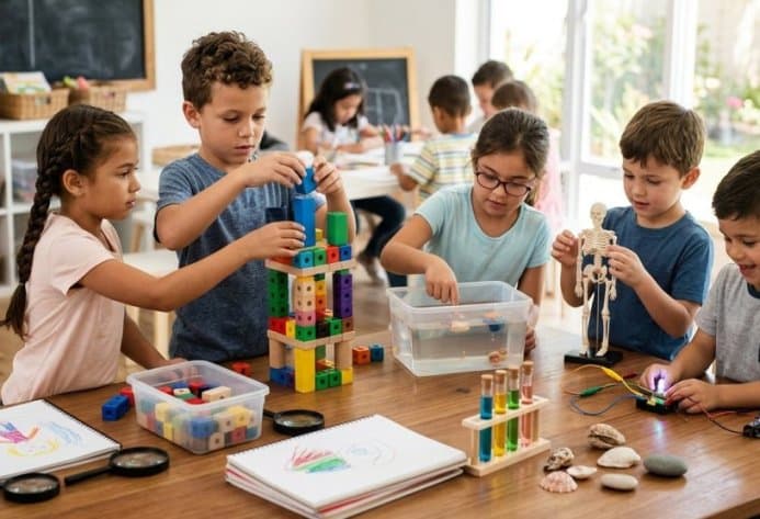 Children Learn Through Hands On Learning