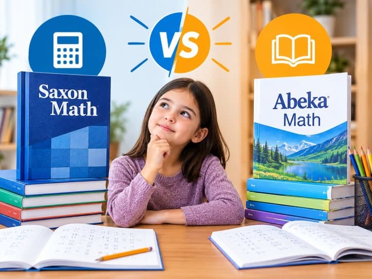 Saxon Math vs Abeka Math